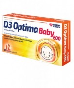 D3 Optima Baby 600, Rodzina Zdrowia - 30 kapsuek typu twist-off